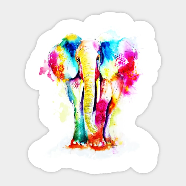 Elephant Sticker by IsabelSalvador